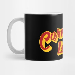 Cornhole Legend Vintage Script Mug